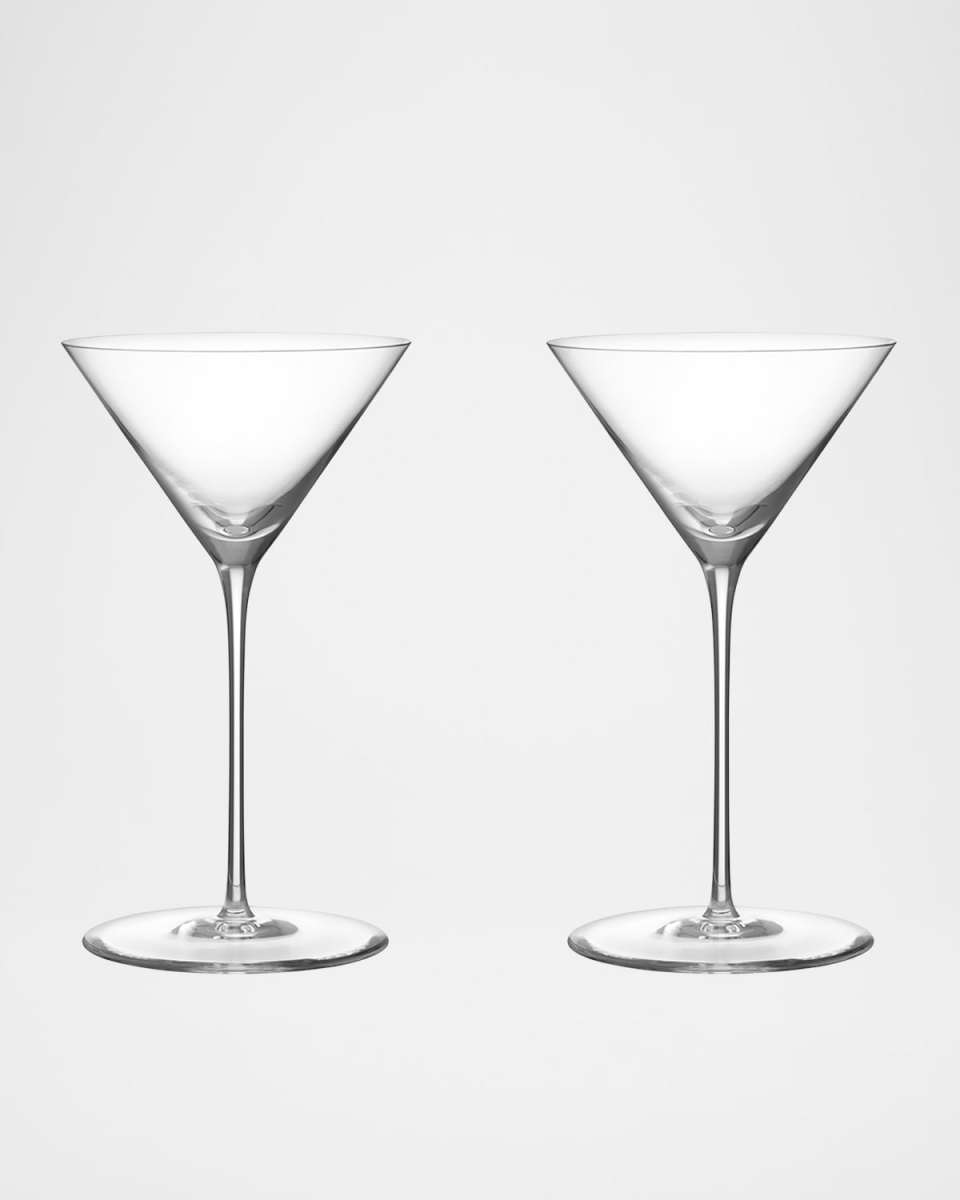 Geometry 7 oz. Martini Glasses, Set of 2